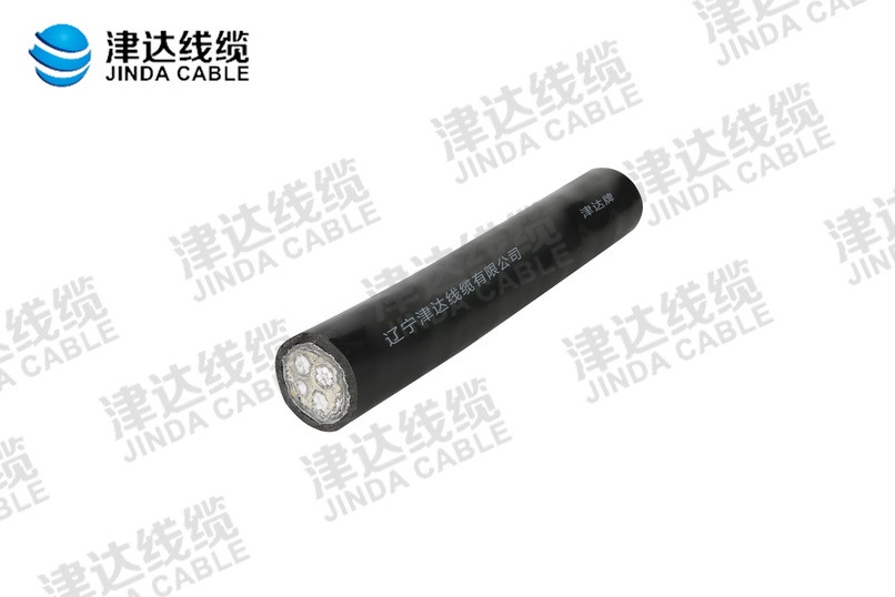 YJLV22 铝芯钢带铠装交联聚乙烯绝缘聚氯乙烯护套电力电缆 3x10+1x6㎡.jpg